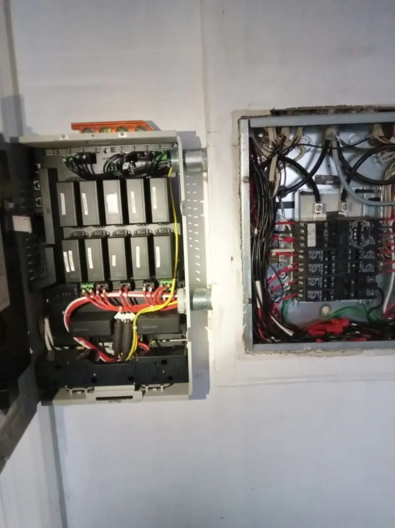 Electrical panel upgrade completed for Indoor Lighting Installation in Dalton